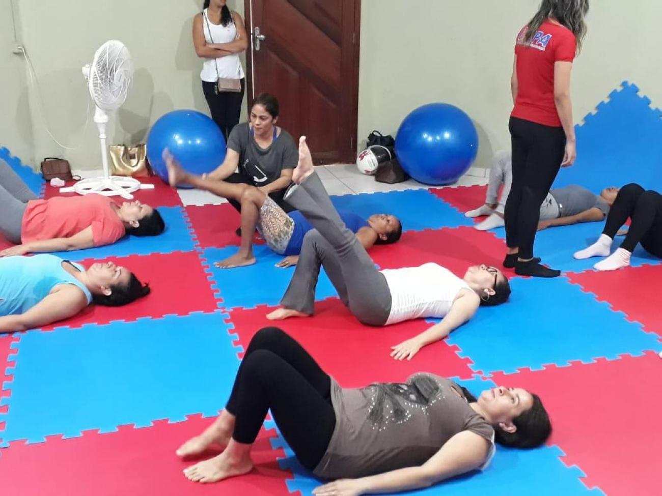 Aulas gratuitas de Pilates - CEU